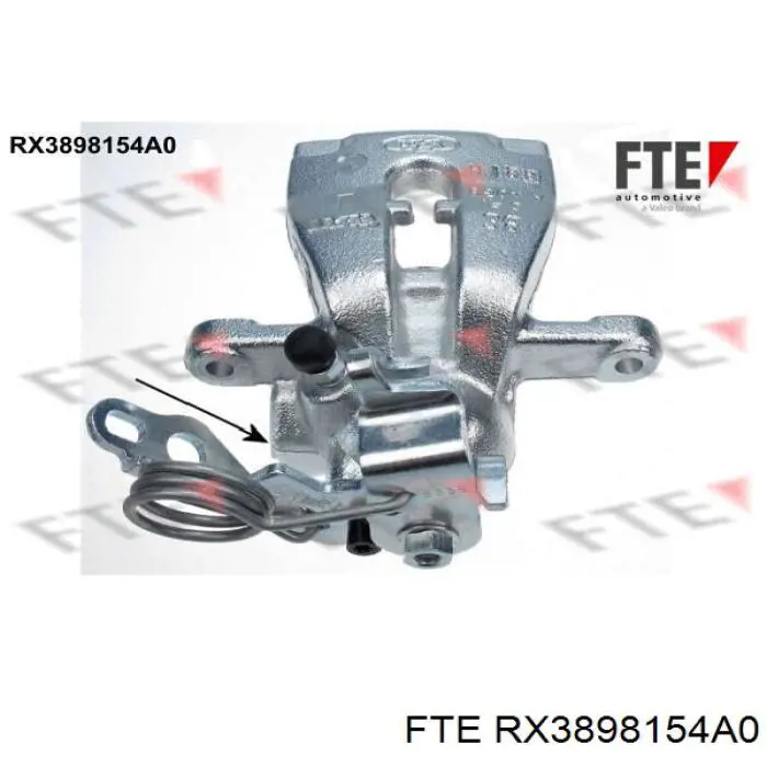 RX3898154A0 FTE pinza de freno trasero derecho