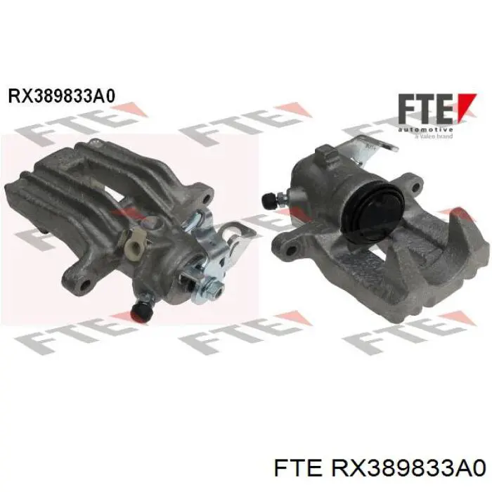 RX389833A0 FTE pinza de freno trasero derecho