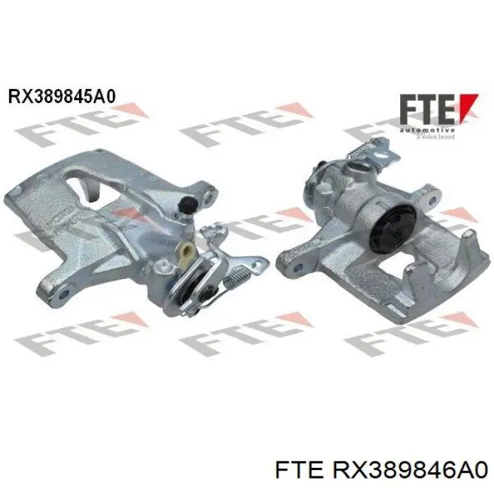 RX389846A0 FTE pinza de freno trasero derecho