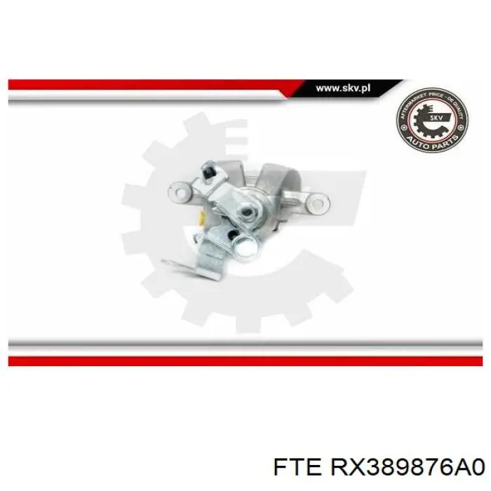 Pinza de freno trasera derecha RK0012 RAP Brakes