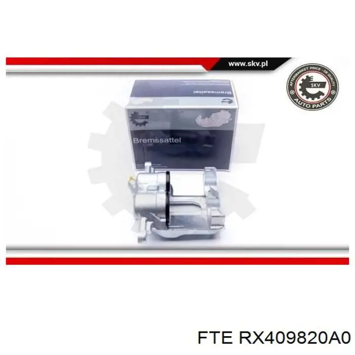 RX409820A0 FTE pinza de freno delantera derecha