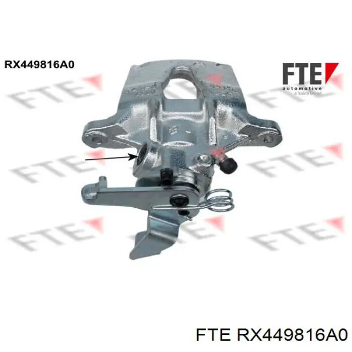RX449816A0 FTE pinza de freno trasero derecho