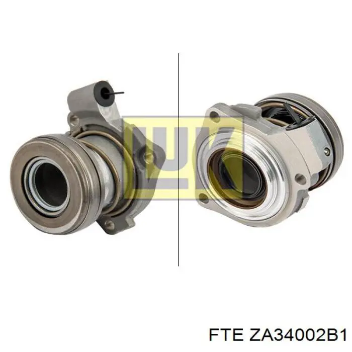 Desembrague central, embrague ZA34002B1 FTE