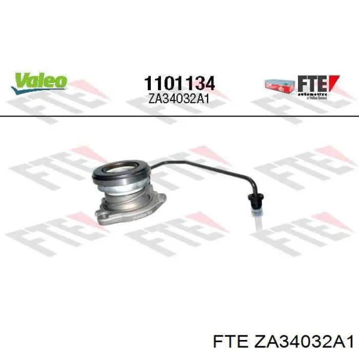 Cilindro esclavo de el embrague cojinete de liberacion Opel 55583068