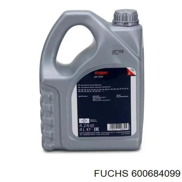 Fuchs TITAN ATF 4134 Sintético 4 L Aceite transmisión (600684099)