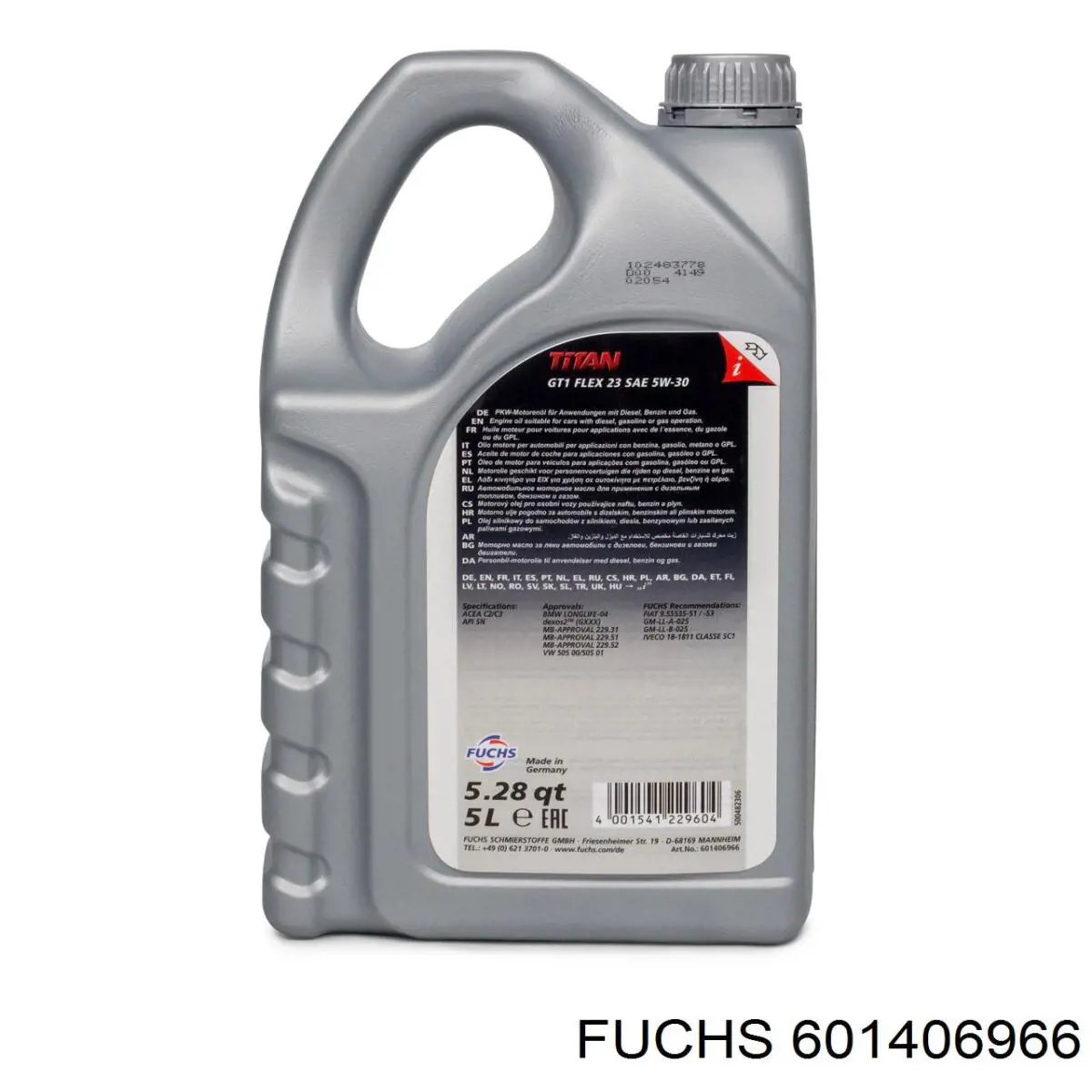 Comprar 601406966 Fuchs Aceite de motor