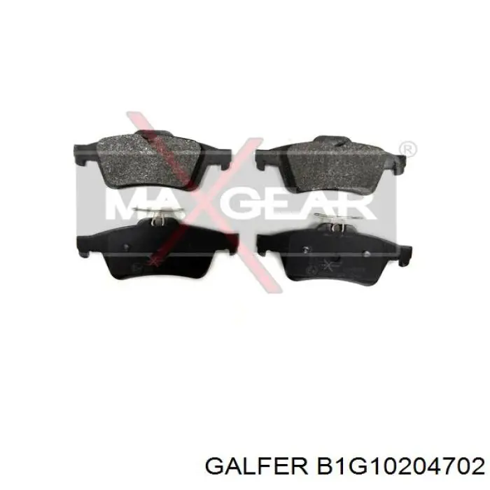 Pastillas de freno traseras Renault Espace 4 JK0