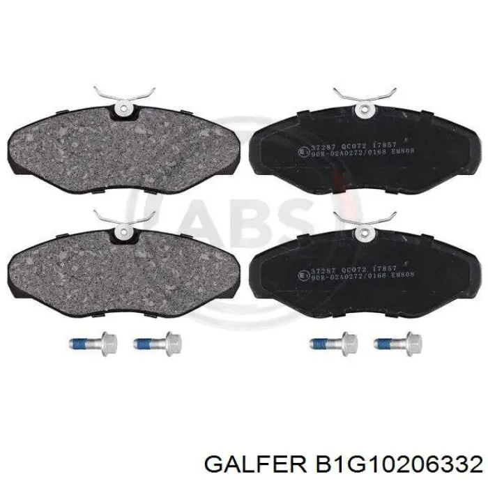 Pastillas de freno delanteras Renault Trafic 2 FL