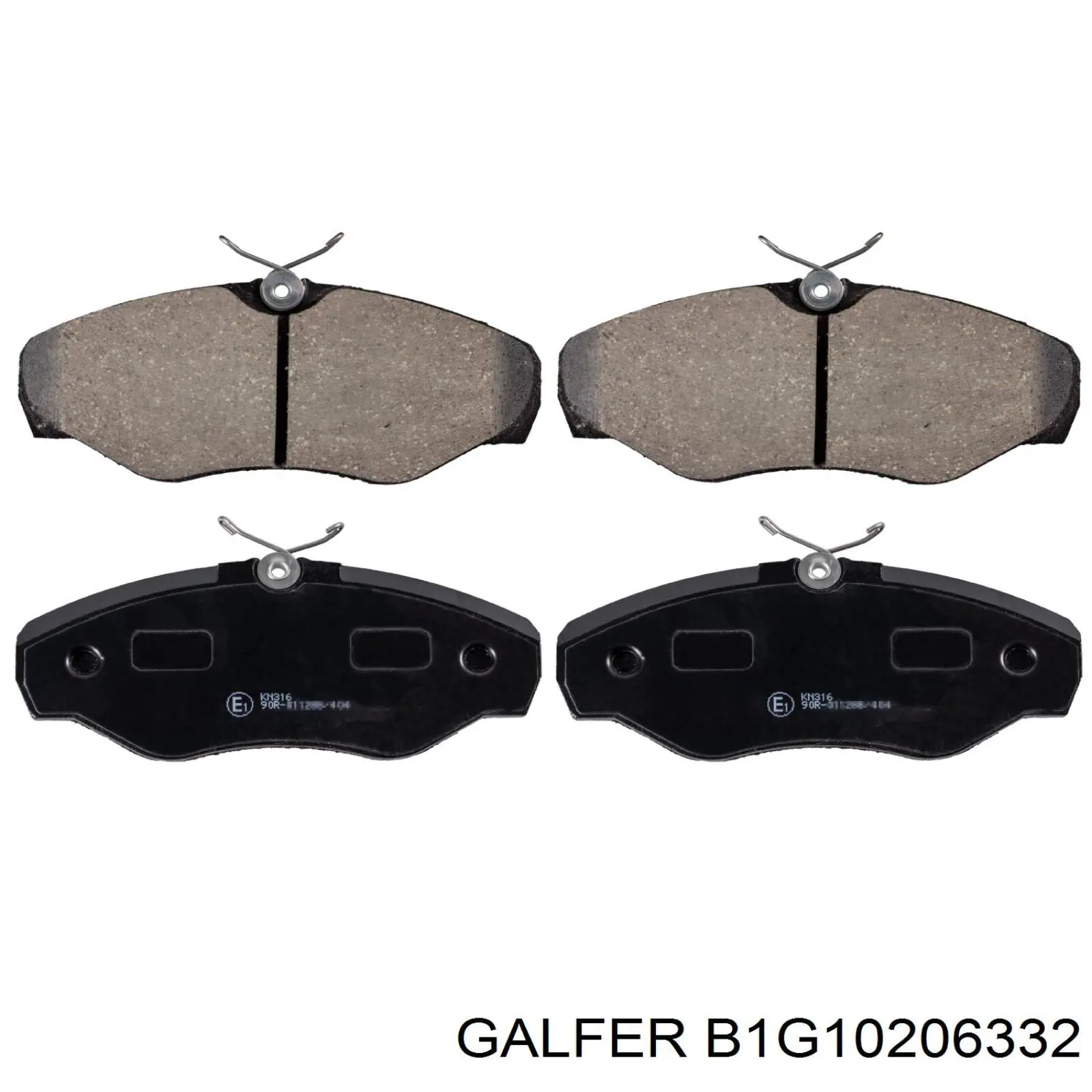 Pastillas de freno delanteras Renault Trafic 2 FL