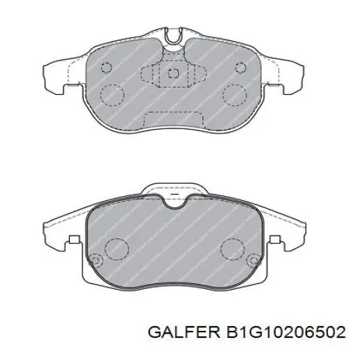 Pastillas de freno delanteras Opel Vectra