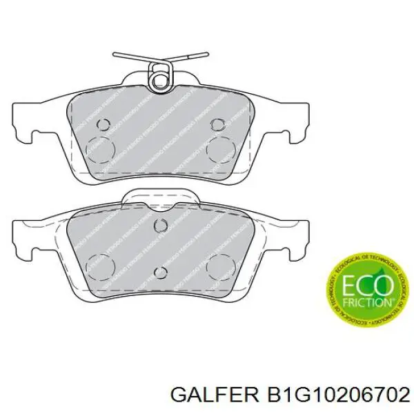 Pastillas de freno traseras Renault Espace 4 JK0