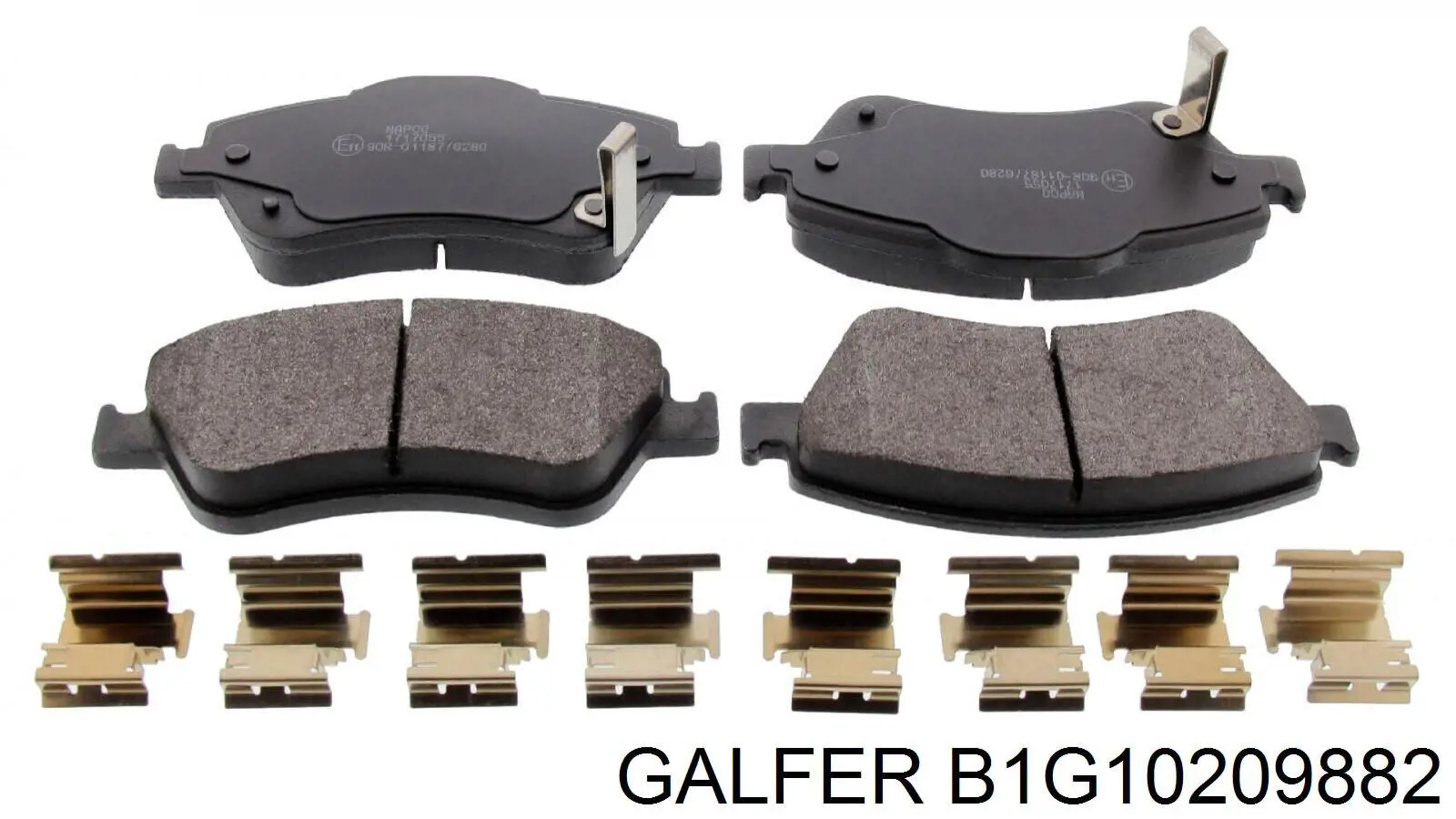 Pastillas de freno delanteras Toyota Corolla E12