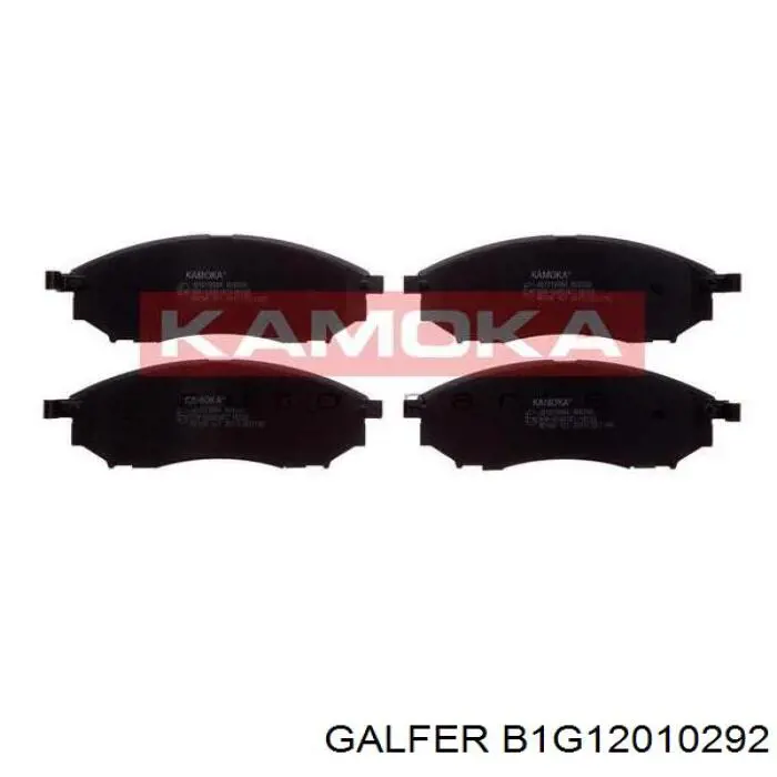 Pastillas de freno delanteras Nissan Navara D40M