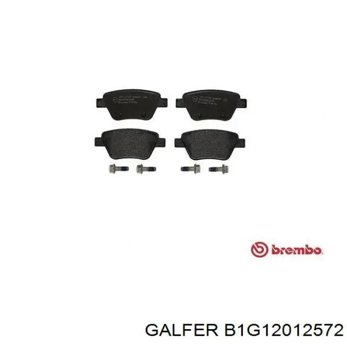 Pastillas de freno traseras Volkswagen Jetta 6 162, 163, AV3, AV2, AY2, AY3