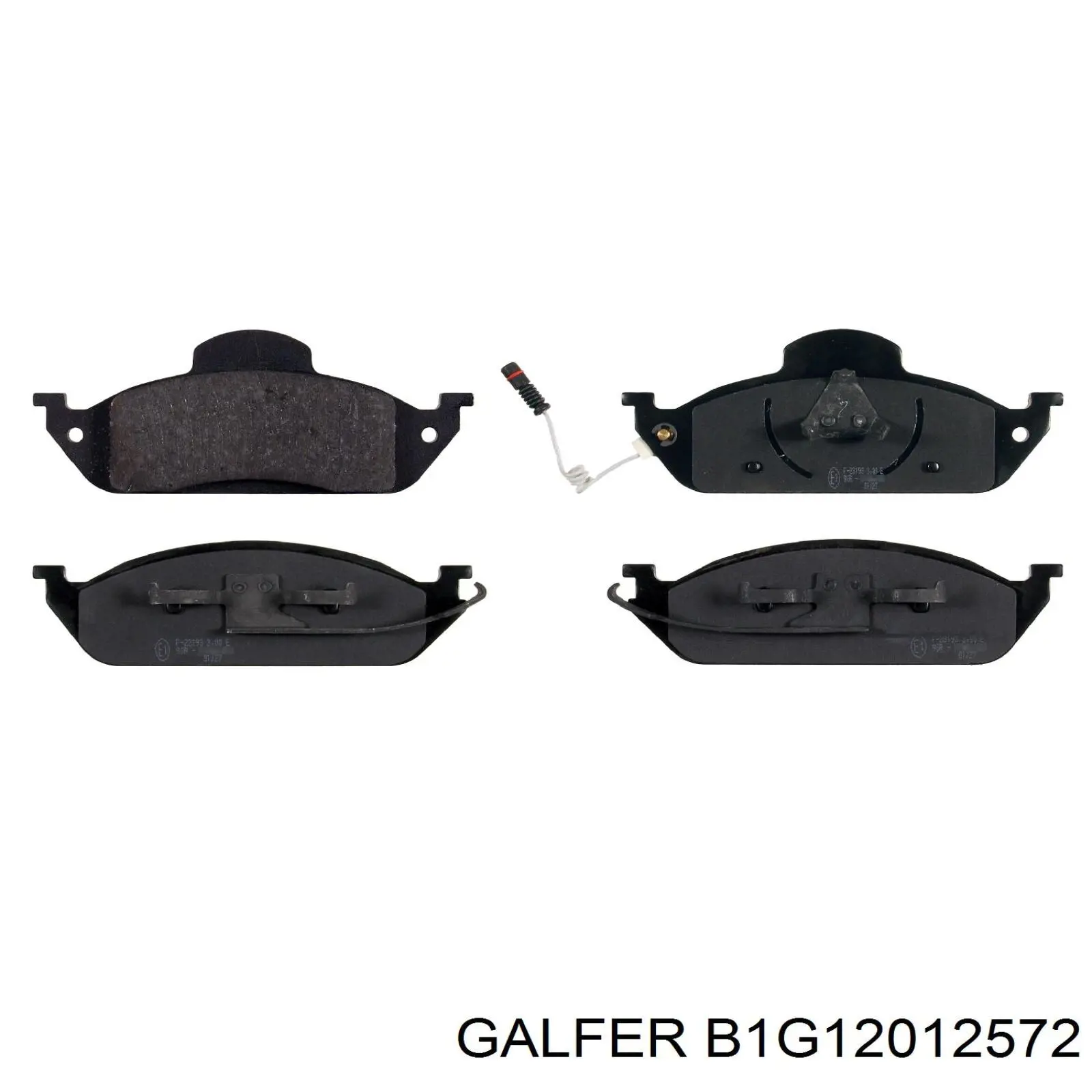 Pastillas de freno traseras Volkswagen Jetta 6 162, 163, AV3, AV2, AY2, AY3