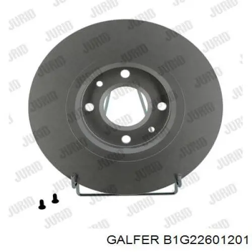 Freno de disco delantero Citroen C4 UD