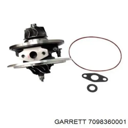 7098360001 Garrett Turbo para motor