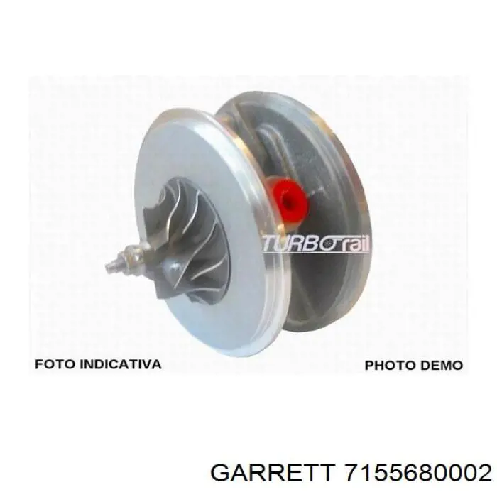 715568-0002 Garrett turbocompresor