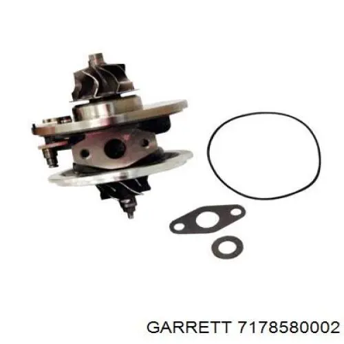 717858-0002 Garrett turbocompresor