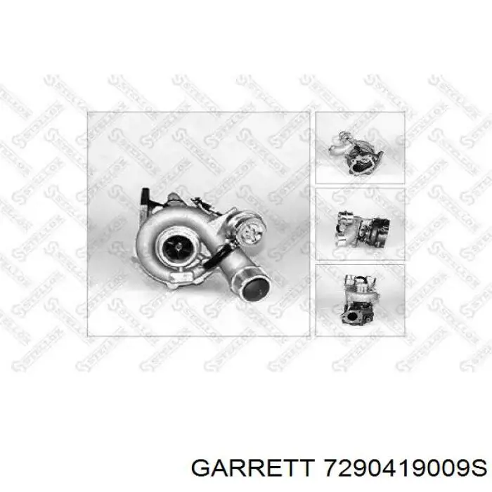 729041-9009S Garrett turbocompresor