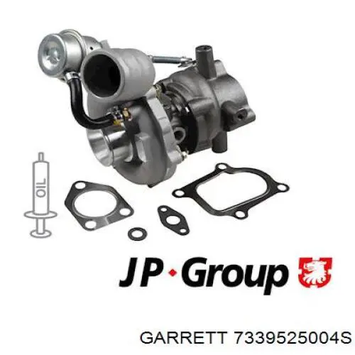 733952-5004S Garrett turbocompresor