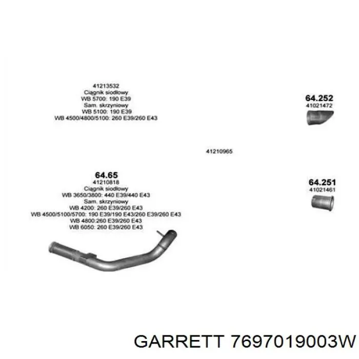 769701-9003W Garrett turbocompresor