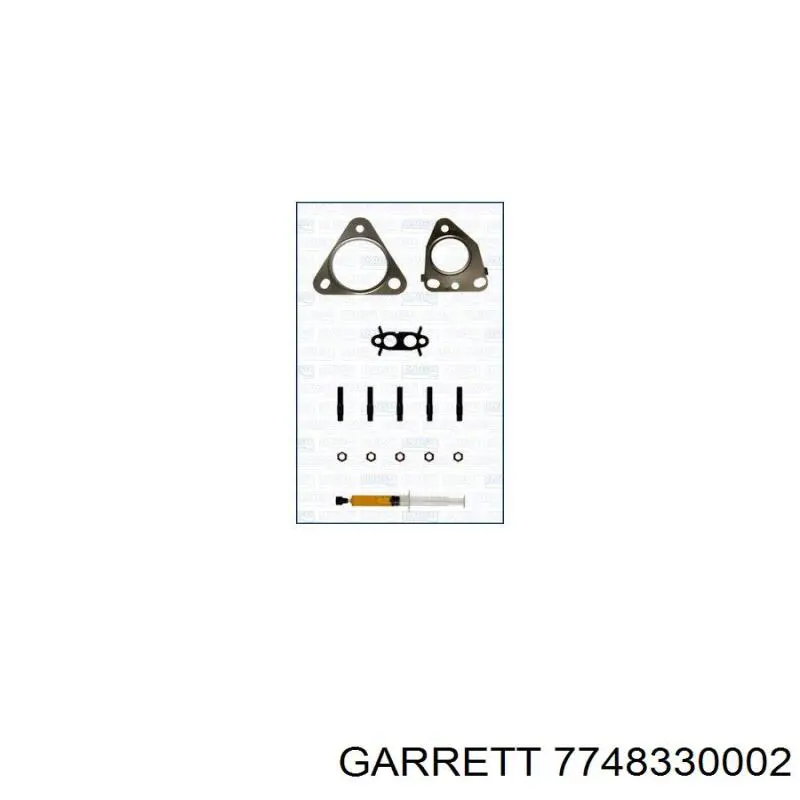 774833-0002 Garrett turbocompresor