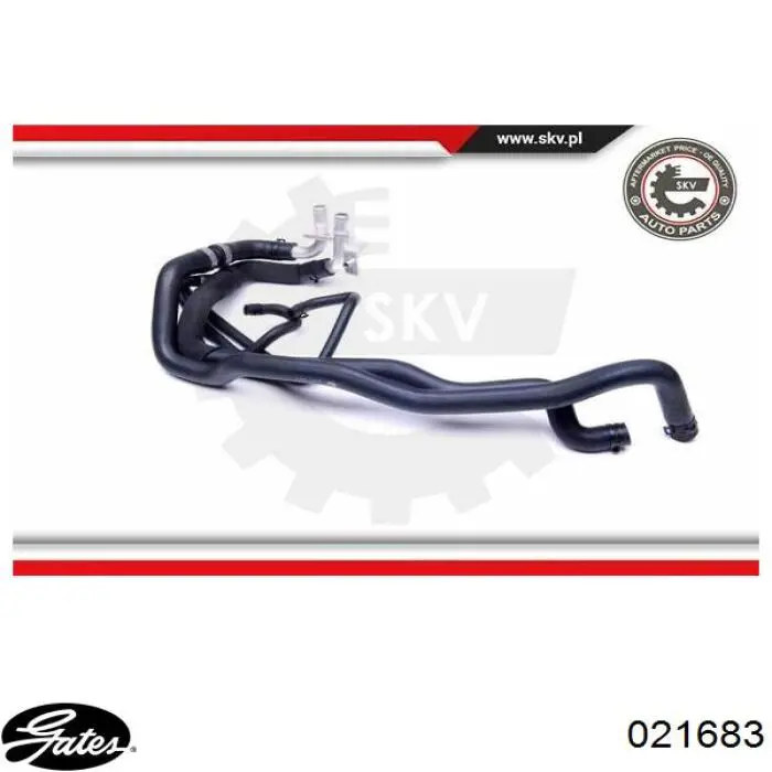 Comprar LR005187 Land Rover Manguera doble del radiador de la calefacción