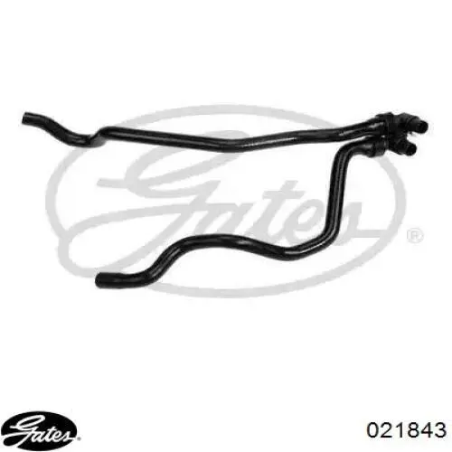 Manguera doble del radiador de la calefacción Gates 021843 precio, desde 17,80 EUR