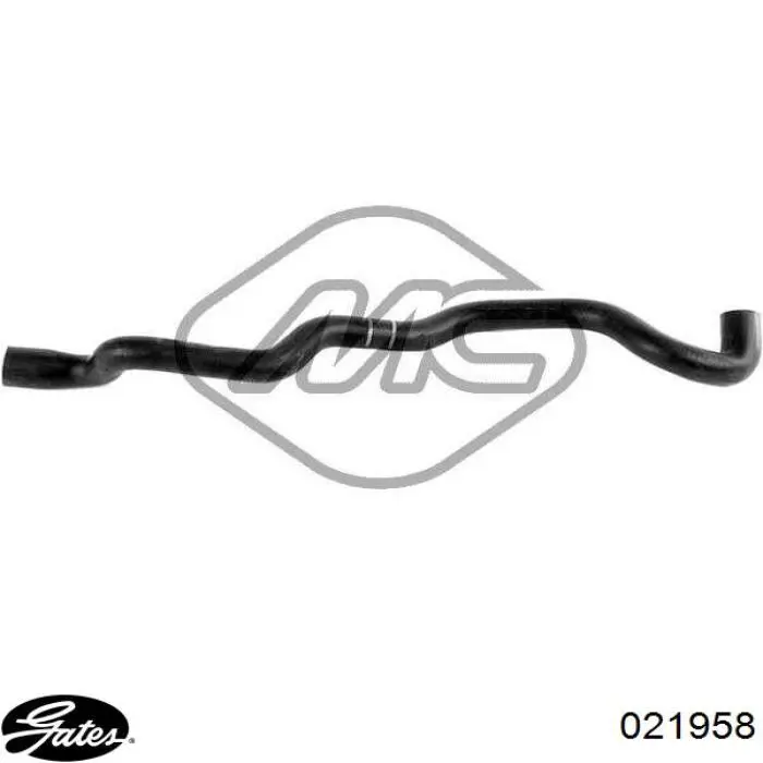 Manguera inferior del radiador Gates 021958 precio, desde 8,20 EUR