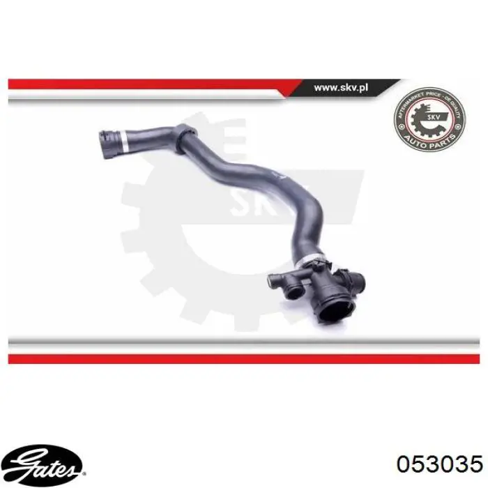 Manguera superior del radiador 11537787720 BMW