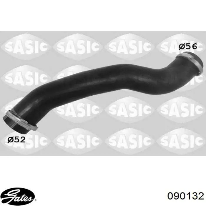 Tubo flexible de aire de sobrealimentación Ford 6M516K863GC