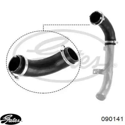 Comprar 090141 Gates Tubo de salida de aire del turbocompresor