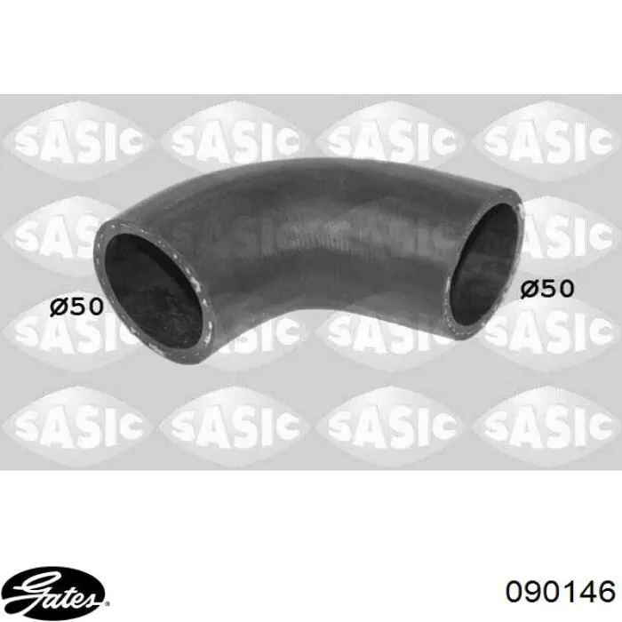 Tubo flexible de aire de sobrealimentación superior derecho para Ford Fiesta (JAS, JBS)