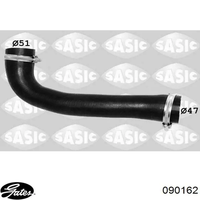 Tubo de salida de aire del turbocompresor Gates 090162 precio, desde 29,88 EUR
