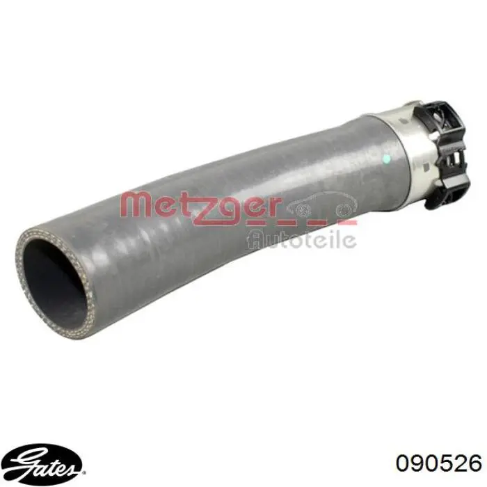 09-0526 Gates tubo flexible de aire de sobrealimentación inferior izquierdo