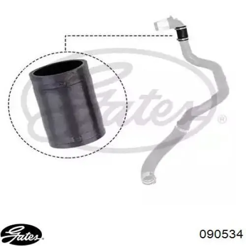 Manguera del intercooler Gates 090534 precio, desde 19,03 EUR