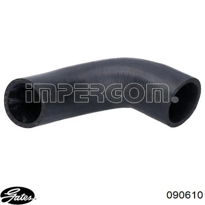 99720 Metalcaucho tubo flexible de aire de sobrealimentación superior izquierdo
