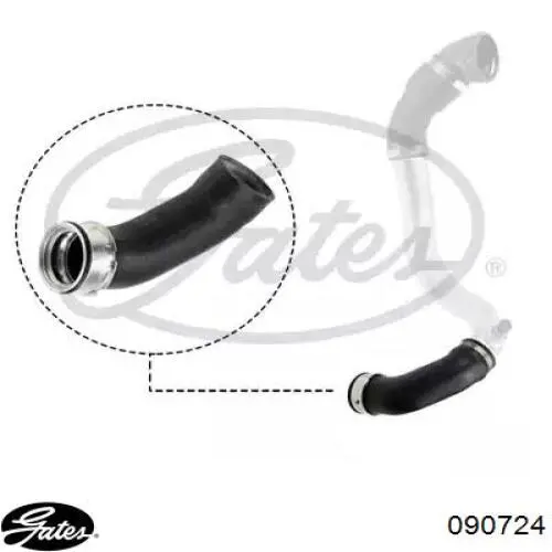 Comprar 98580 Metalcaucho Tubo intercooler
