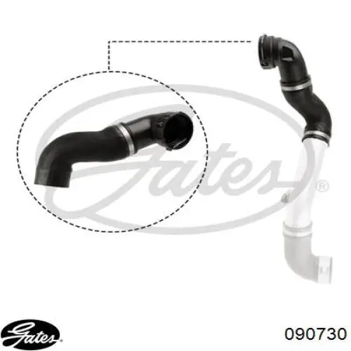 Manguera del intercooler Gates 090730 precio, desde 49,38 EUR