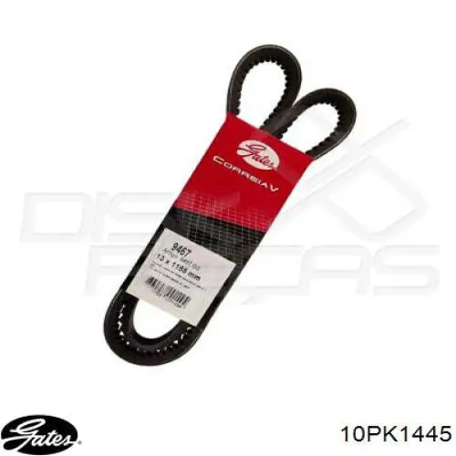 10PK1445HD Gates Correa de transmisión trapezoidal