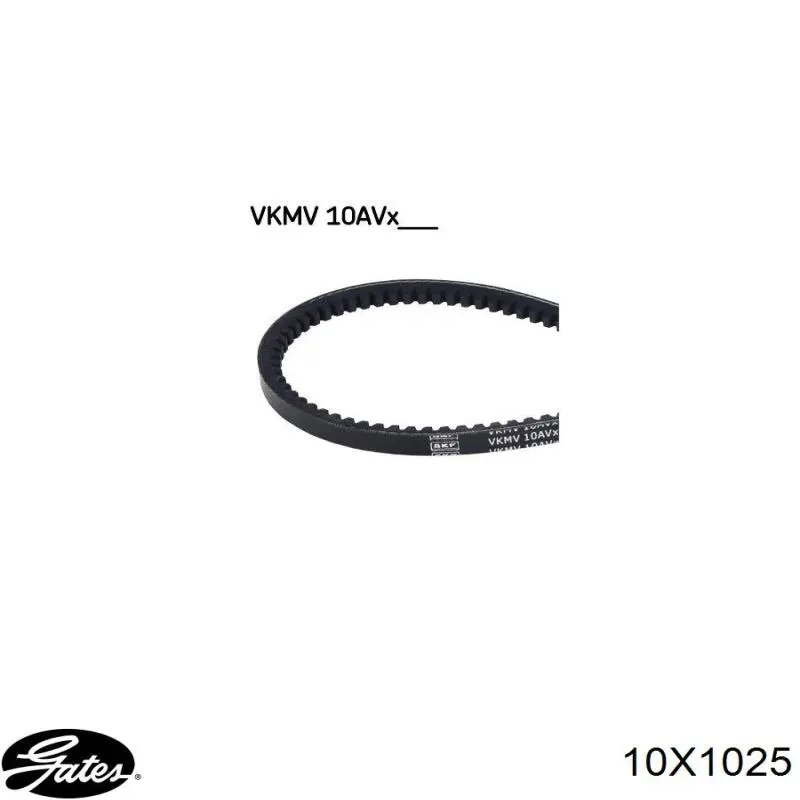 Correa de alternador 4536137 Chrysler