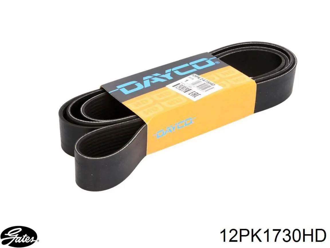 12PK1730HD Dayco Correa poly v