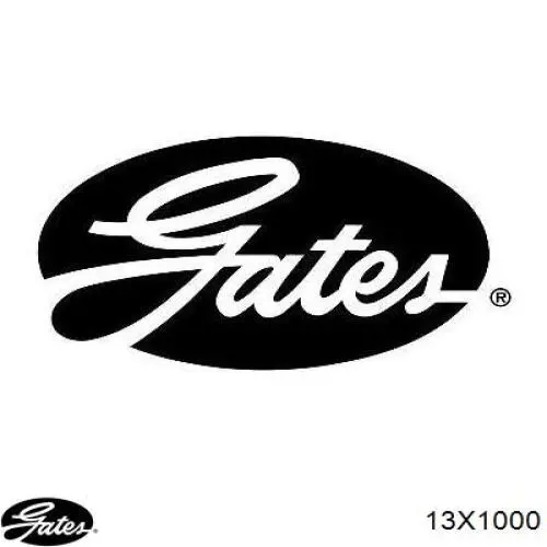 Correa de alternador 13X1000 Gates