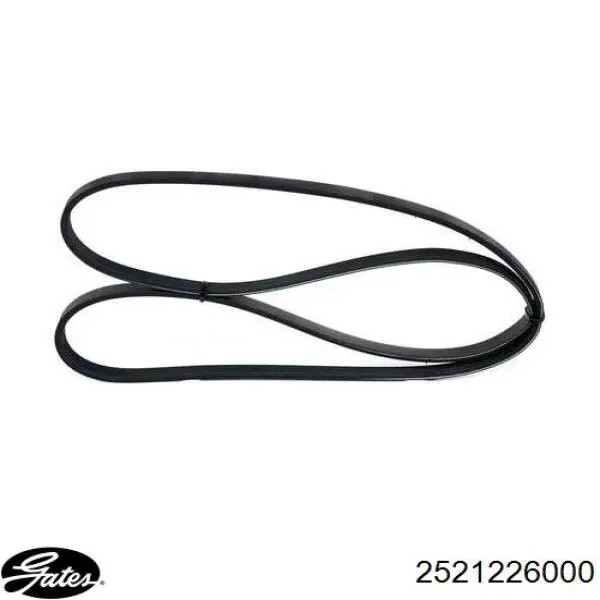 809214550 Subaru Correa poly v