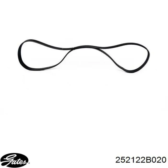 Correa de alternador 6PK1255 Bando