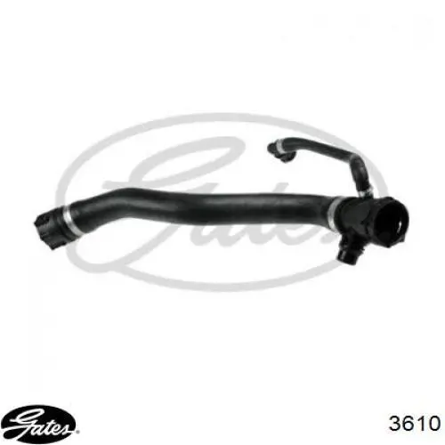 Manguera inferior del radiador Gates 3610 precio, desde 9,54 EUR
