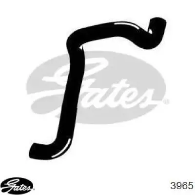 Manguera superior del radiador Gates 3965 precio, desde 20,52 EUR
