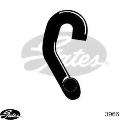 Manguera superior del radiador Gates 3966 precio, desde 13,40 EUR