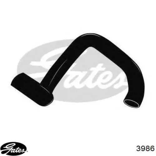 Manguera superior del radiador Gates 3986 precio, desde 10,10 EUR